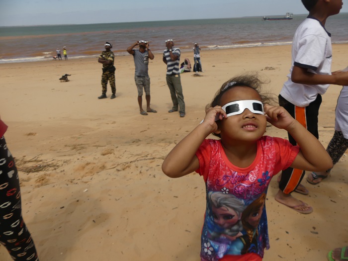 Madagascar: L'éclipse avec les enfants d'Antananarivo
