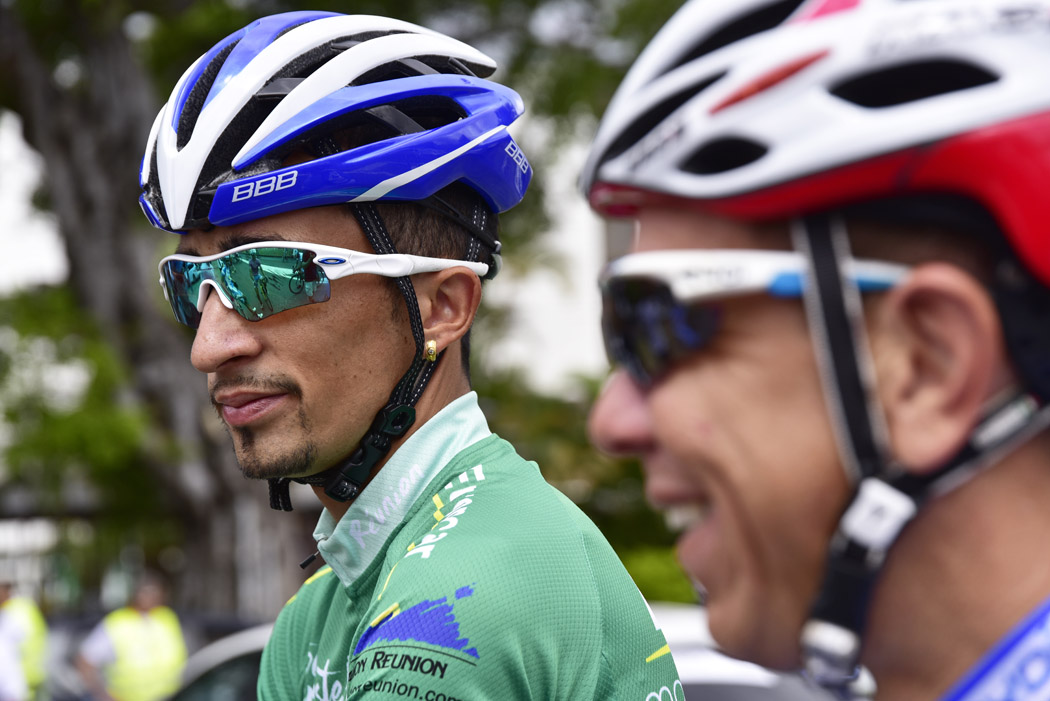 Top départ du 70ème Tour de l'île cycliste
