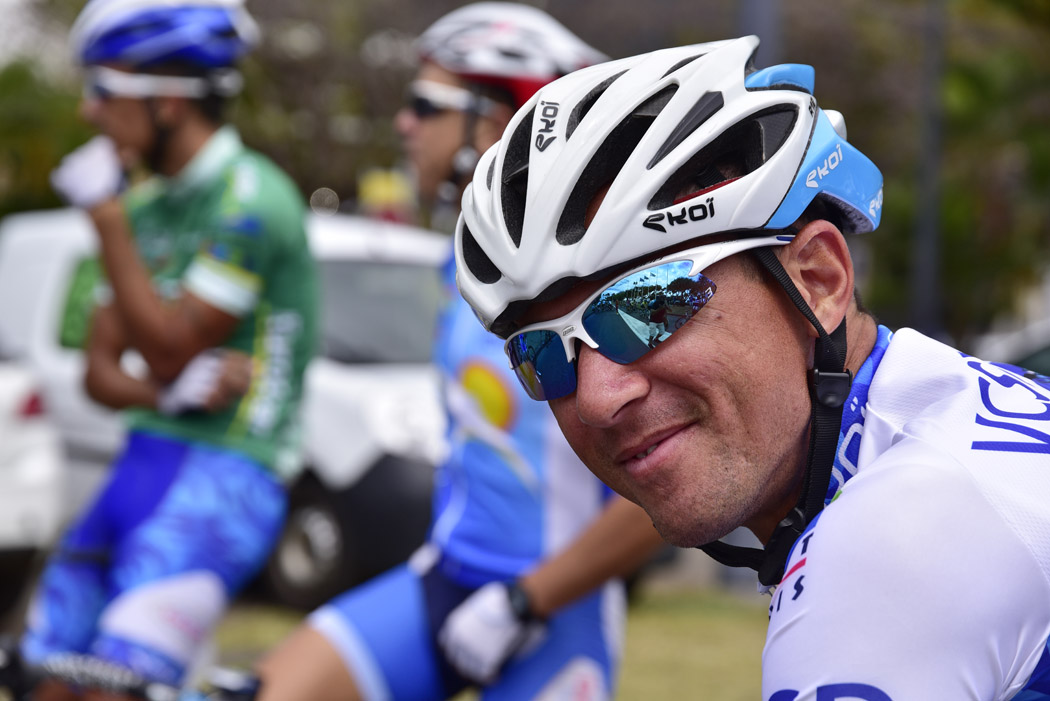 Top départ du 70ème Tour de l'île cycliste