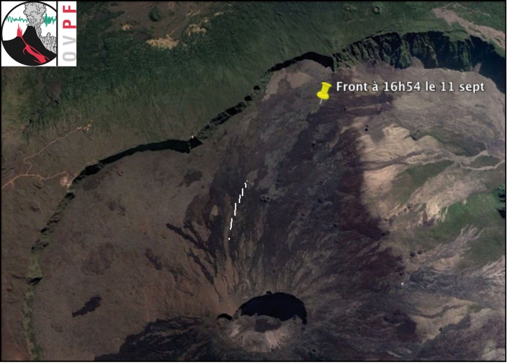 Volcan: Le trémor est stable depuis 21h