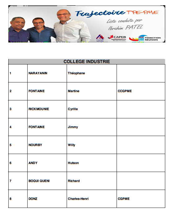 Élections de la CCIR: Ibrahim Patel présente sa liste