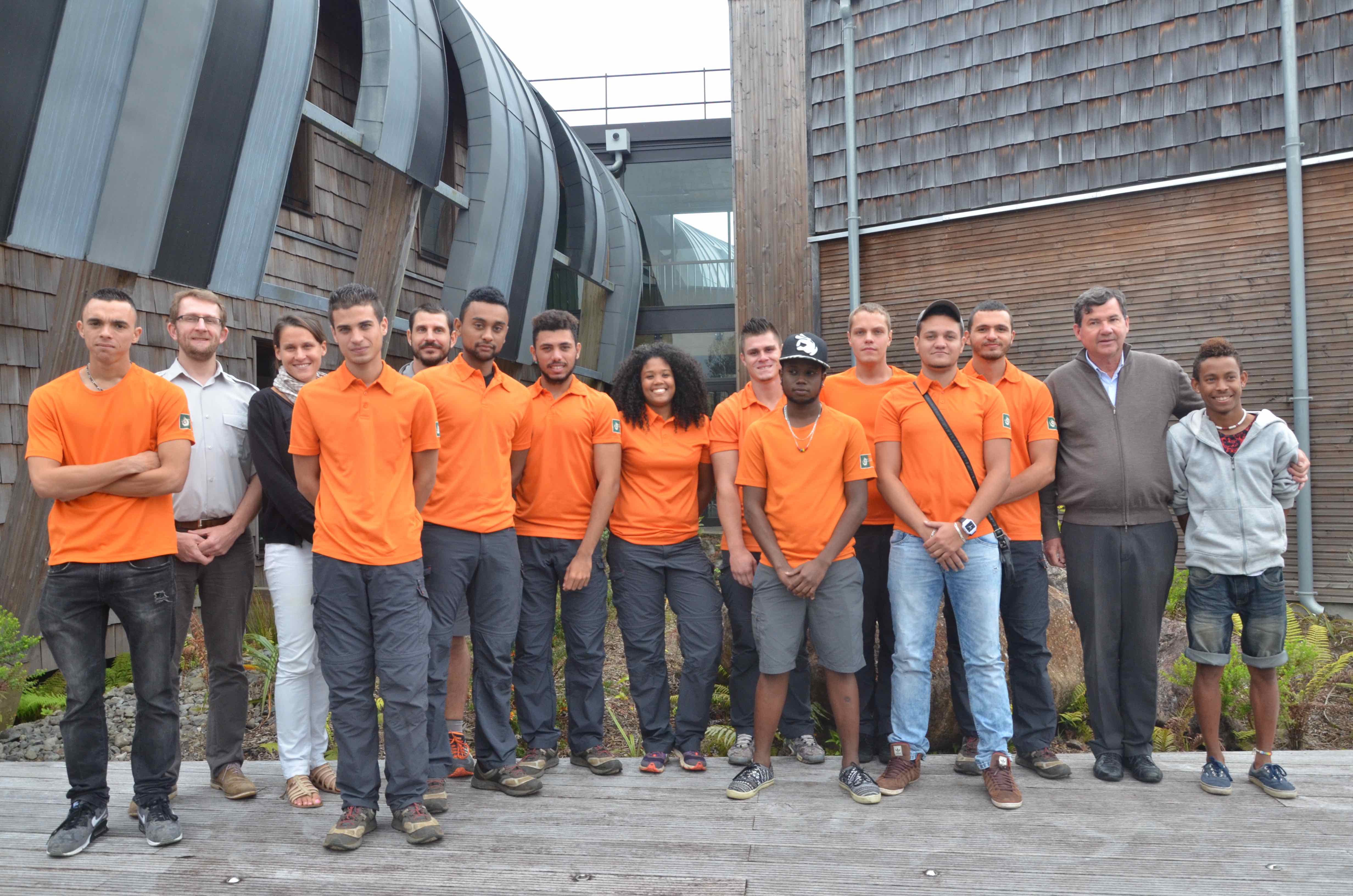 14 volontaires de service civique font leur rentrée au Parc national !