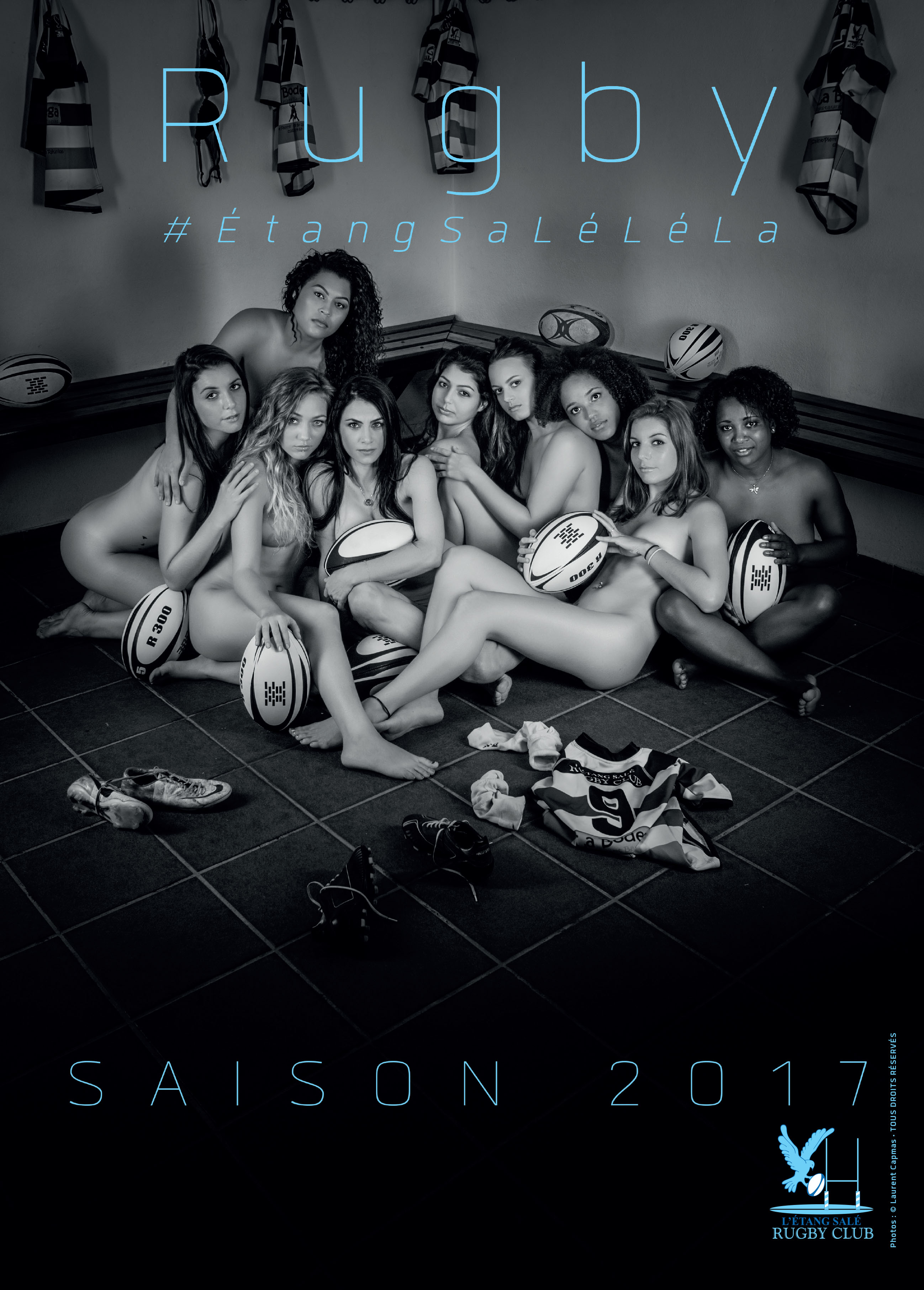 Les Déesses du stade de l'Étang Salé Rugby Club sortent leur premier calendrier