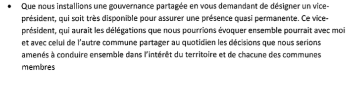 CINOR: Pas de présidence tournante, mais une 