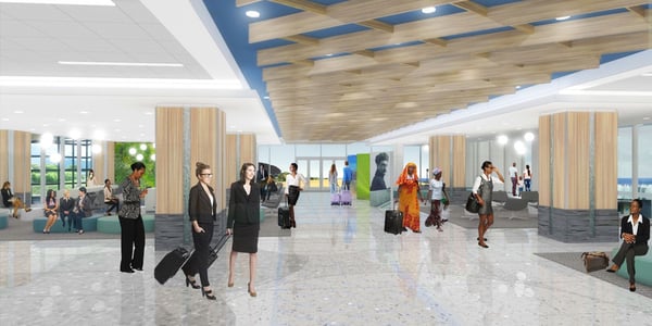 L'aéroport Roland-Garros opère un lifting pour 