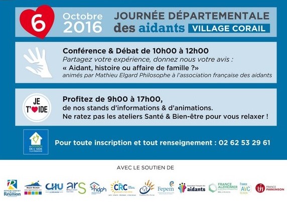 Journée départementale des aidants - 6 octobre 2016