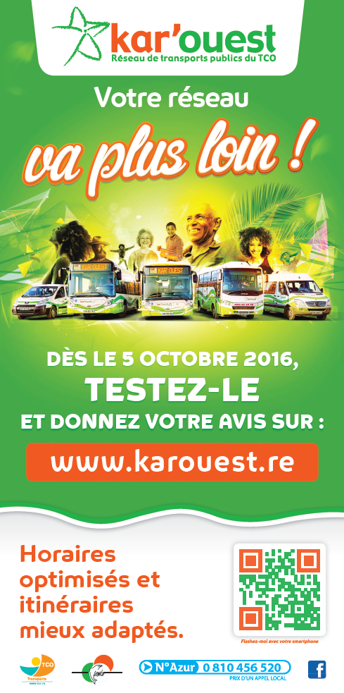Dès le 5 octobre, testez le nouveau réseau kar’ouest et donnez votre avis !