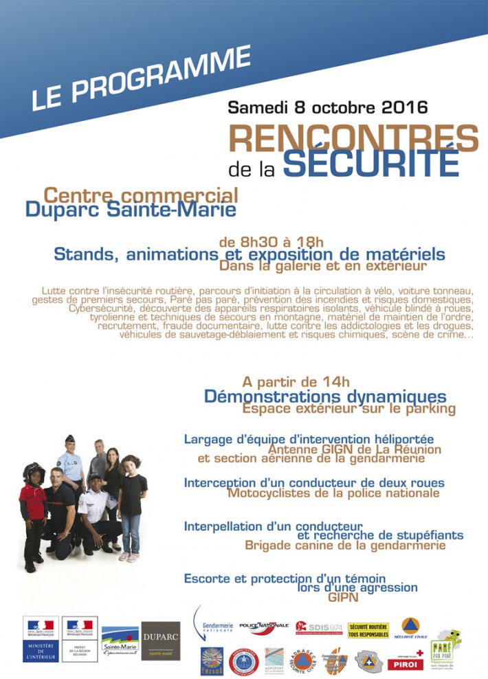 Rencontres de la sécurité: Le public rencontre les autorités et secours