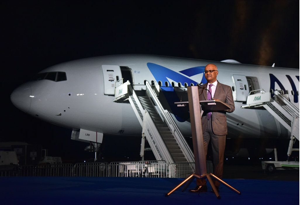 Air Austral accueille son Boeing 777 flambant neuf