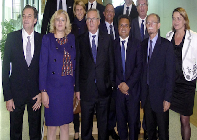 1ère rencontre entre les présidents de Région de France et Jean-Claude Junker, Président de la Commission Européenne