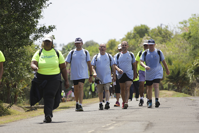 Retour en images sur la marche contre le diabète