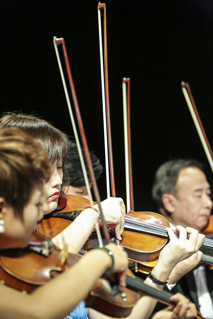 Retour en images sur le concert de l'orchestre symphonique de Tianjin, samedi 5 novembre à Stella Matutina