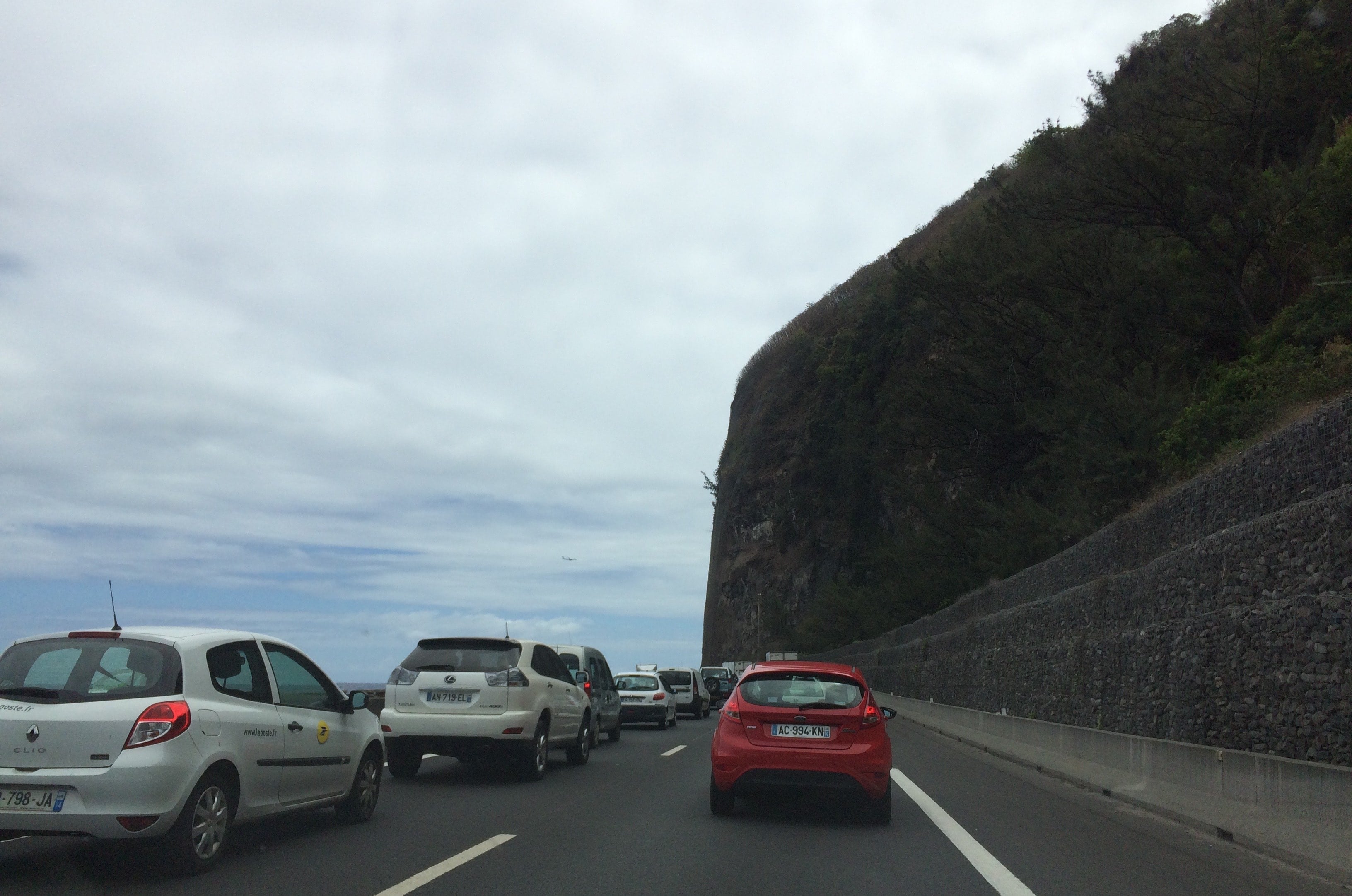 7 km de bouchons sur la route du littoral