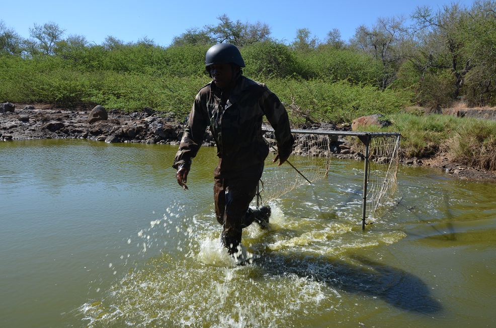 Saint-Paul: 45 stagiaires de l'armée botswanaise formés par les Fazsoi
