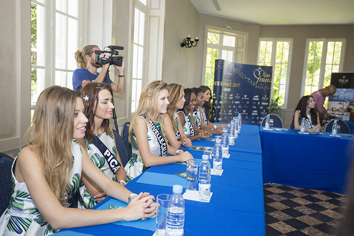 Retour en images sur la conférence de presse des Miss