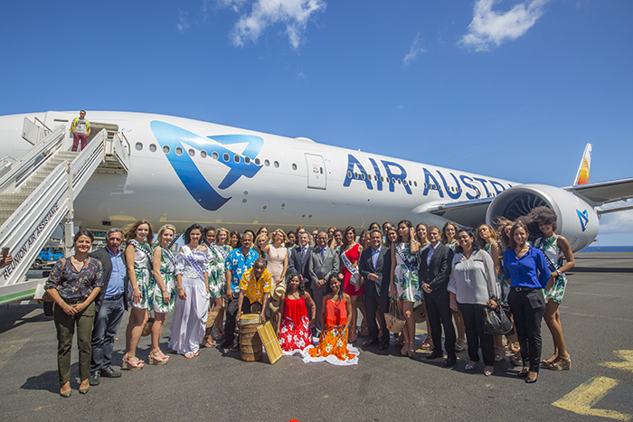 Retour en images sur l'arrivée des Miss à la Réunion