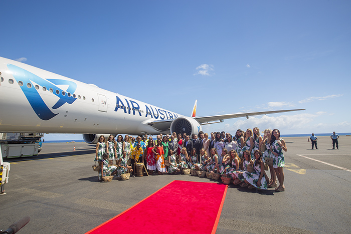 Retour en images sur l'arrivée des Miss à la Réunion