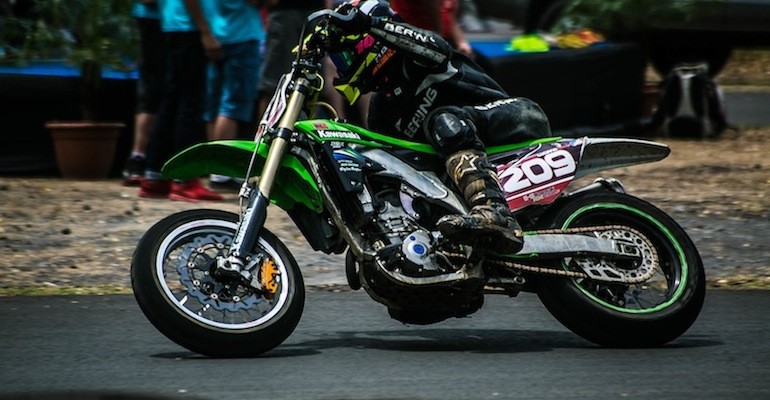 Mégavalanche et Supermotard, les deux roues ont assuré le spectacle à Saint-Paul