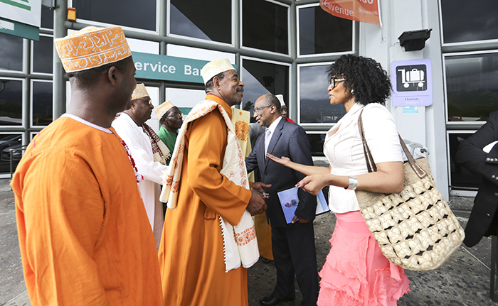 Retour en images de l’arrivée du Ministre des Affaires Etrangères de l’Union des Comores