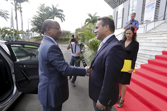 Retour en images de la Signature de la convention cadre INTERREG V OI La Réunion - Union des Comores
