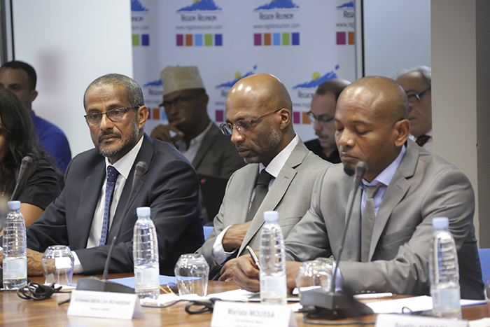 Retour en images de la Signature de la convention cadre INTERREG V OI La Réunion - Union des Comores