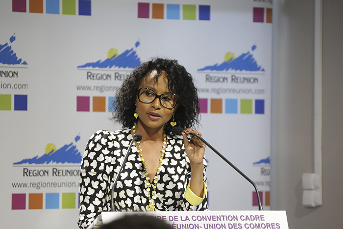 Retour en images de la Signature de la convention cadre INTERREG V OI La Réunion - Union des Comores
