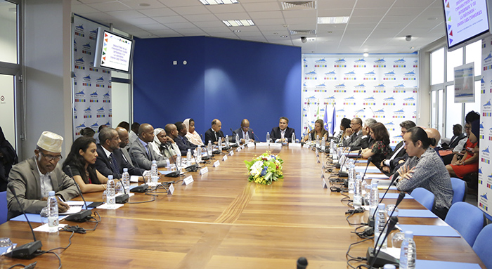 Retour en images de la Signature de la convention cadre INTERREG V OI La Réunion - Union des Comores