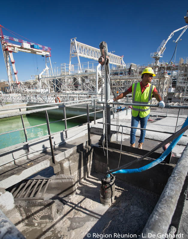 Retour en images de la centrale à béton à voussoir