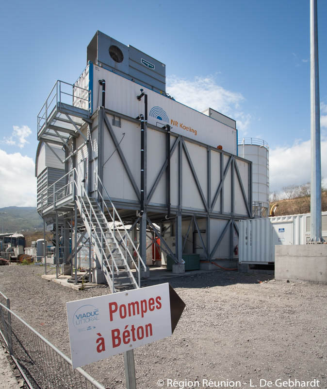 Retour en images de la centrale à béton à voussoir