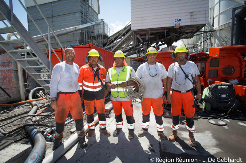 Retour en images de la centrale à béton à voussoir