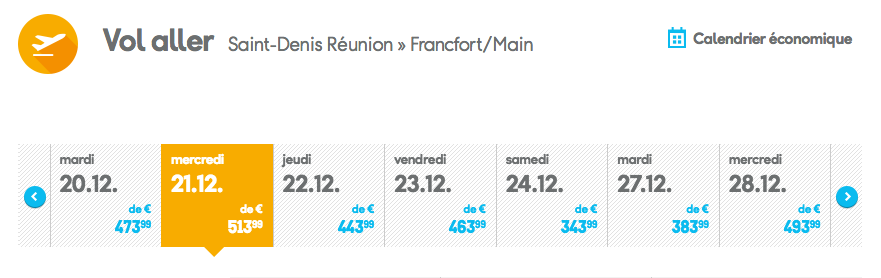 Condor: Des vols Allemagne-Réunion à 351 euros l’aller simple