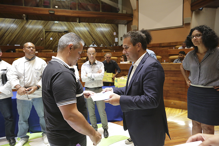 Retour en images sur la remise de prix du Concours Chef Péi
