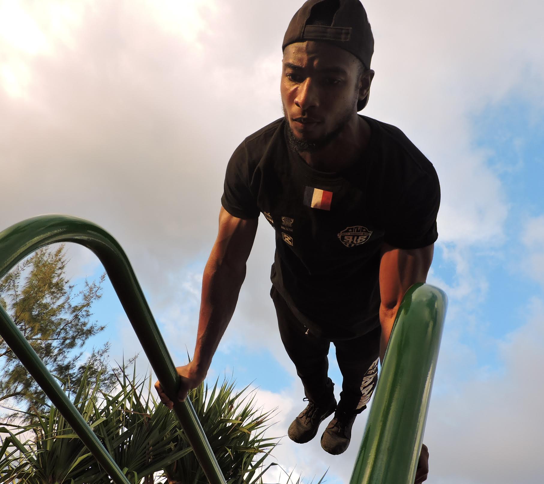 Street workout: La Réunion représentée à Pékin par Mohamed Ali