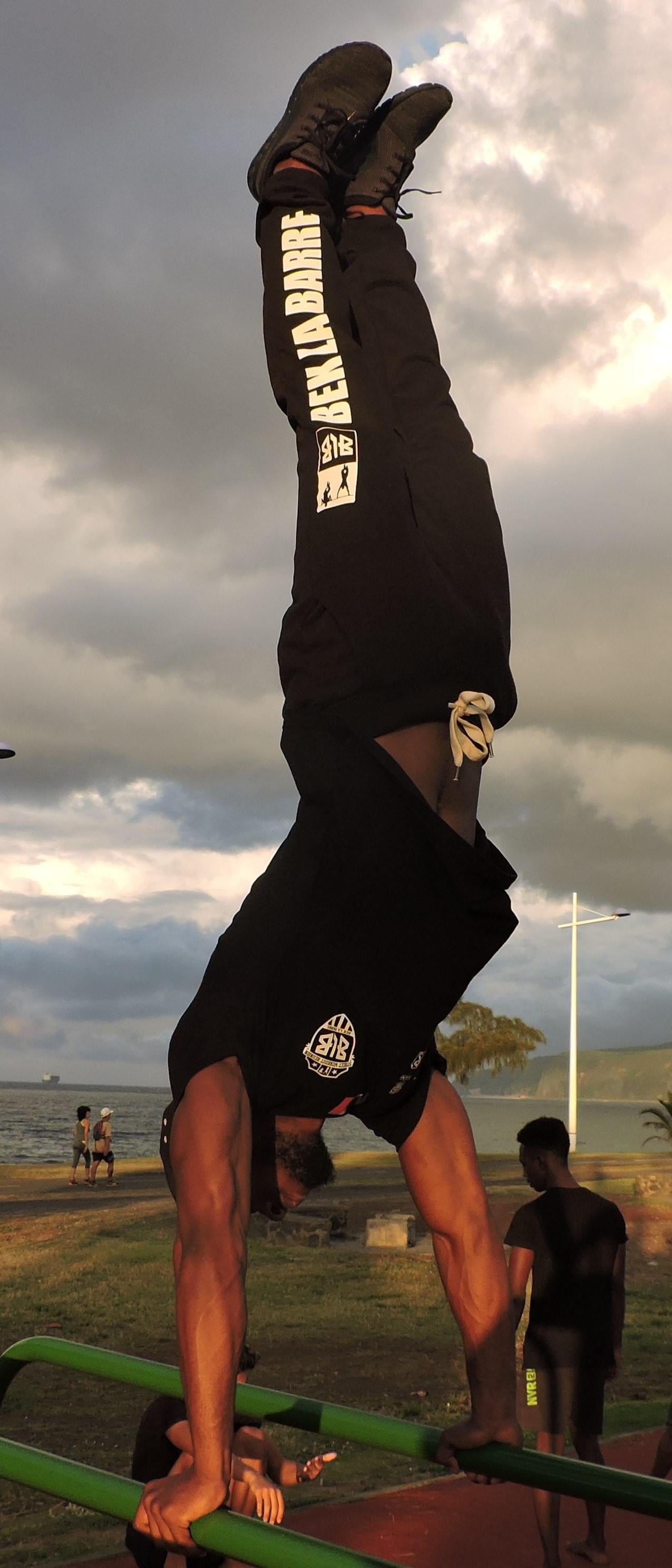 Street workout: La Réunion représentée à Pékin par Mohamed Ali