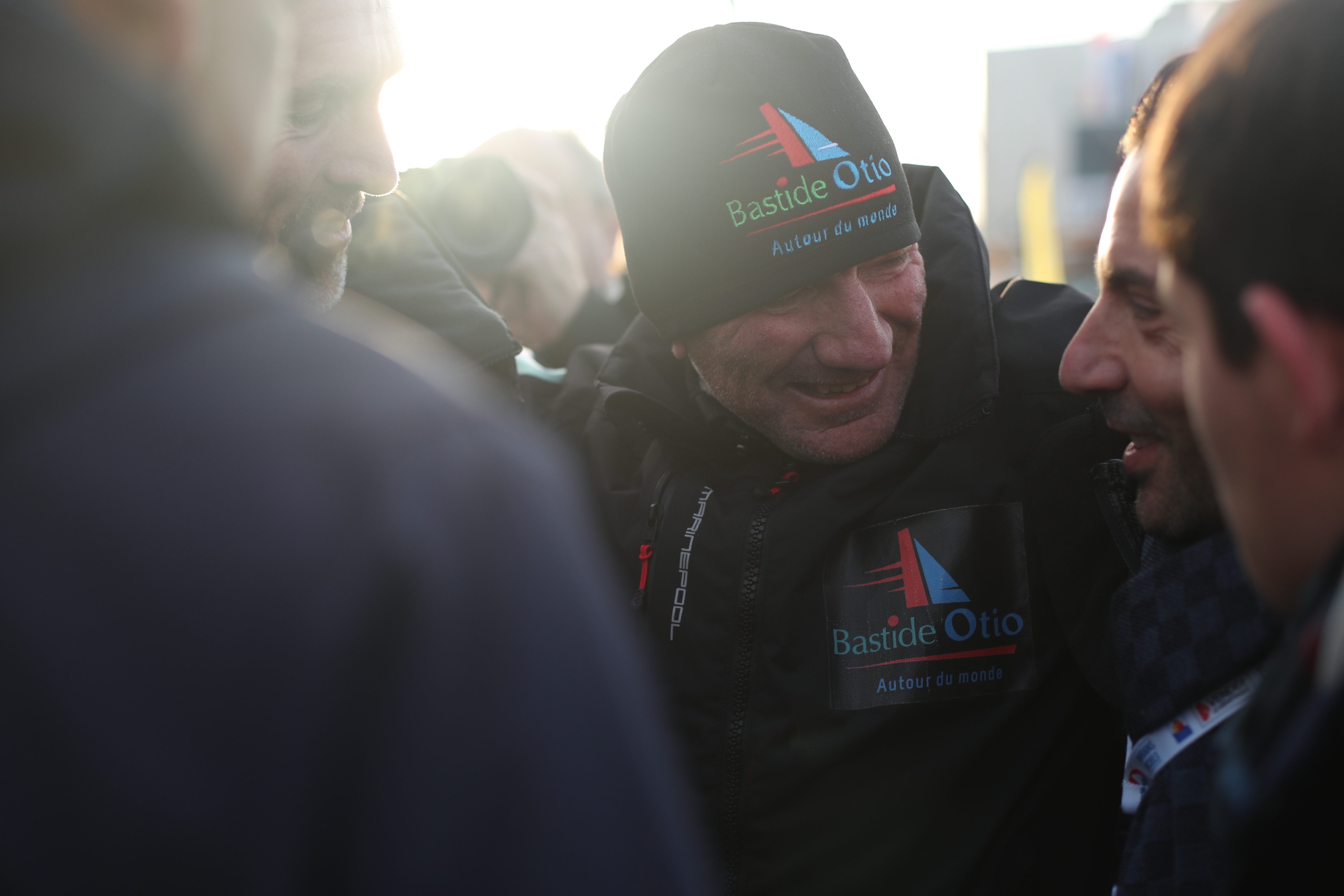 Vendée globe: Kito de Pavant est arrivé à La Réunion à bord du Marion Dufresne