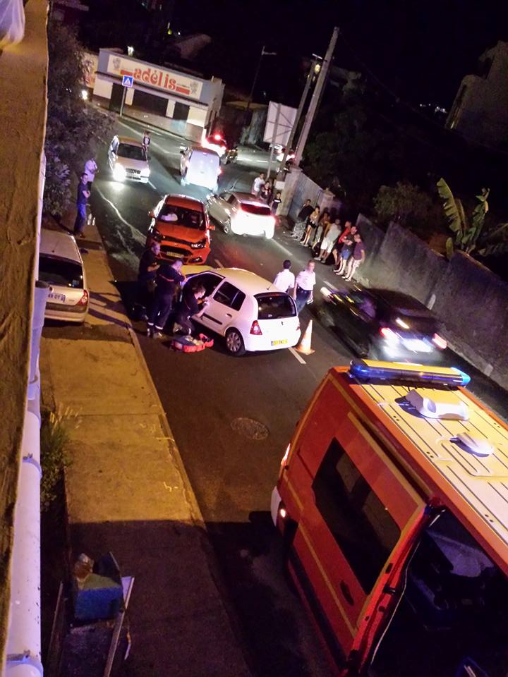 St-Denis : Accident chemin Tessan, que des blessés légers