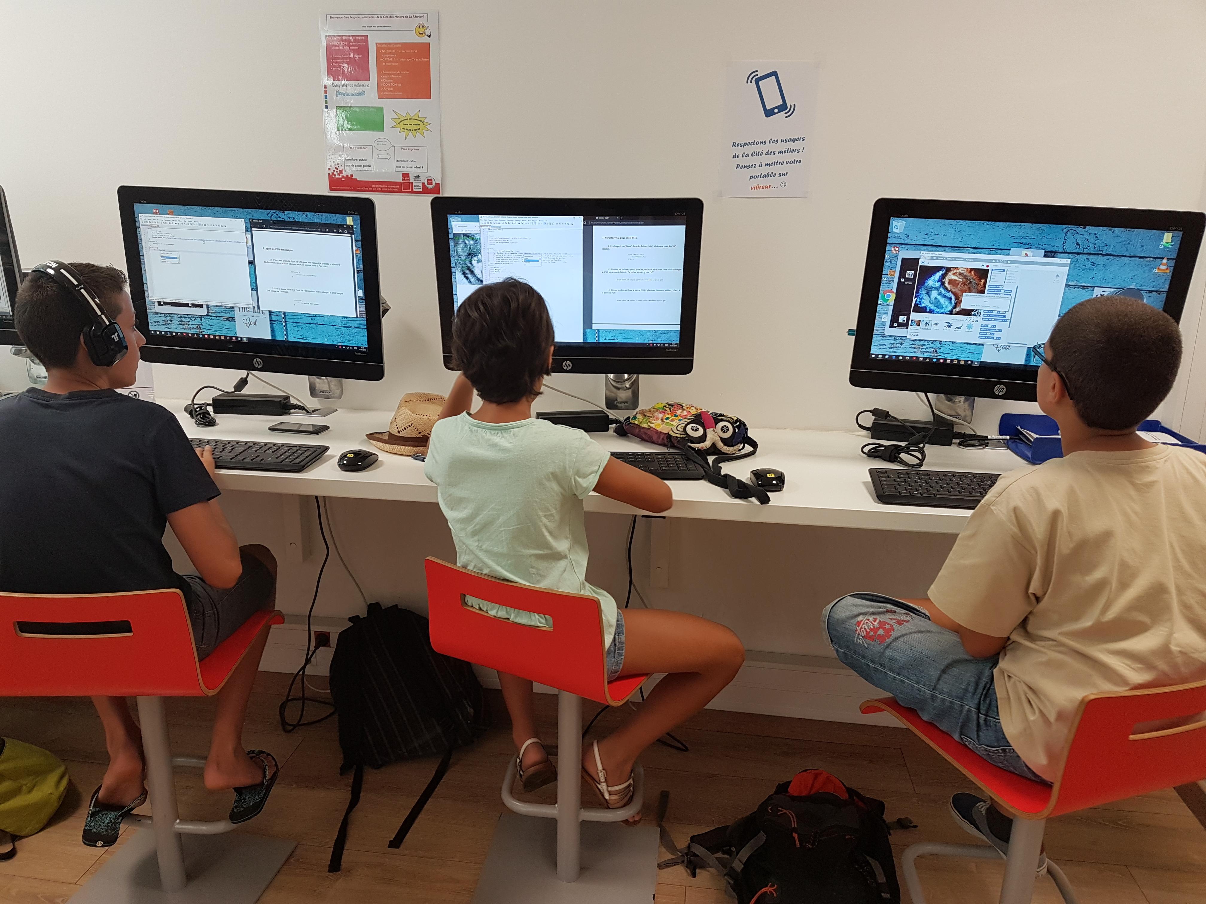 L'Atelier Webelite 9-13 ans affiche complet