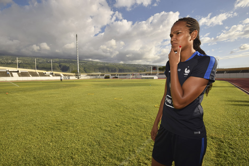 [PHOTOS] : Les Bleues se préparent pour la rencontre face aux Sud-africaines