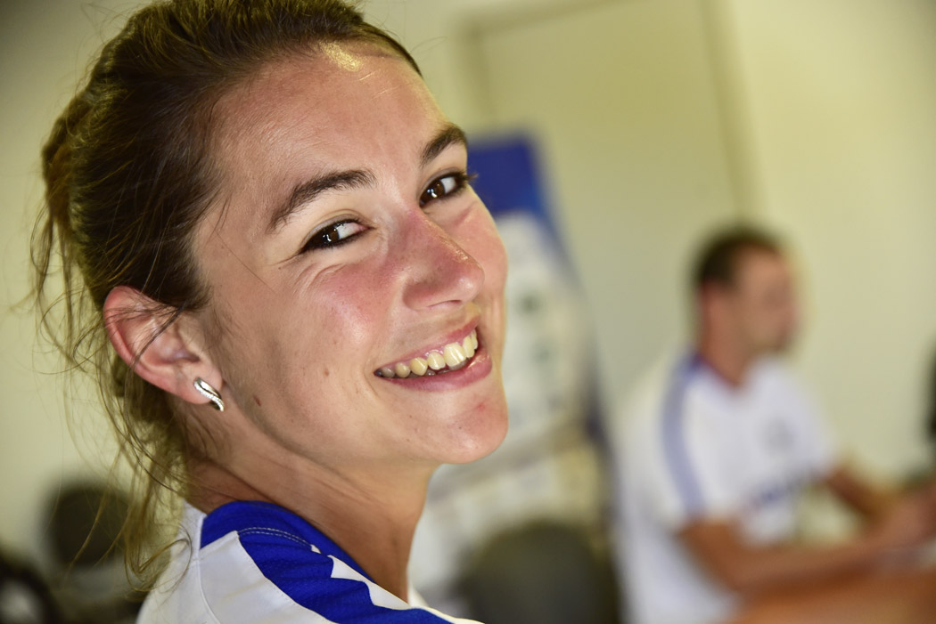 [PHOTOS] : Les Bleues se préparent pour la rencontre face aux Sud-africaines