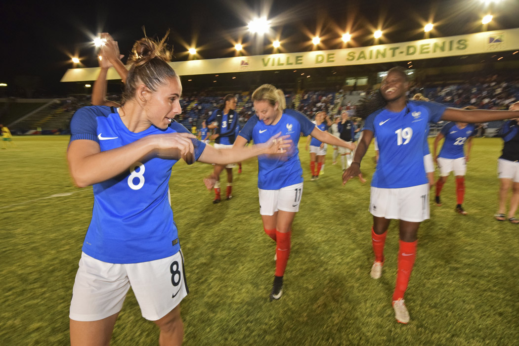 Foot Féminin: Retour en images sur le match France - Afrique du Sud