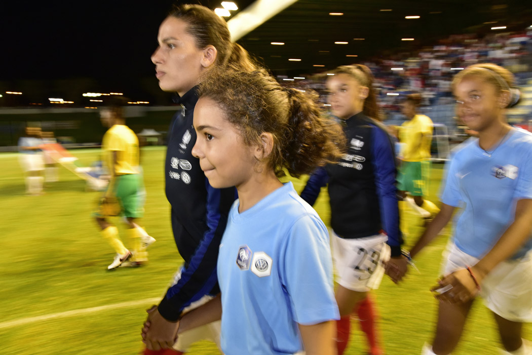Foot Féminin: Retour en images sur le match France - Afrique du Sud