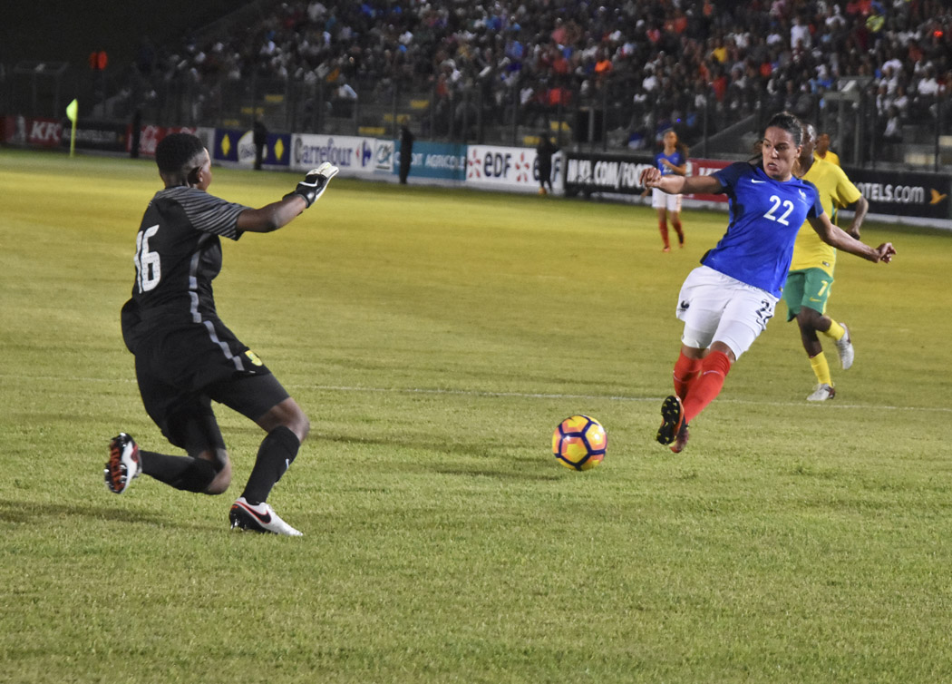 Foot Féminin: Retour en images sur le match France - Afrique du Sud