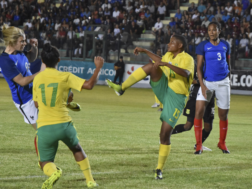 Foot Féminin: Retour en images sur le match France - Afrique du Sud