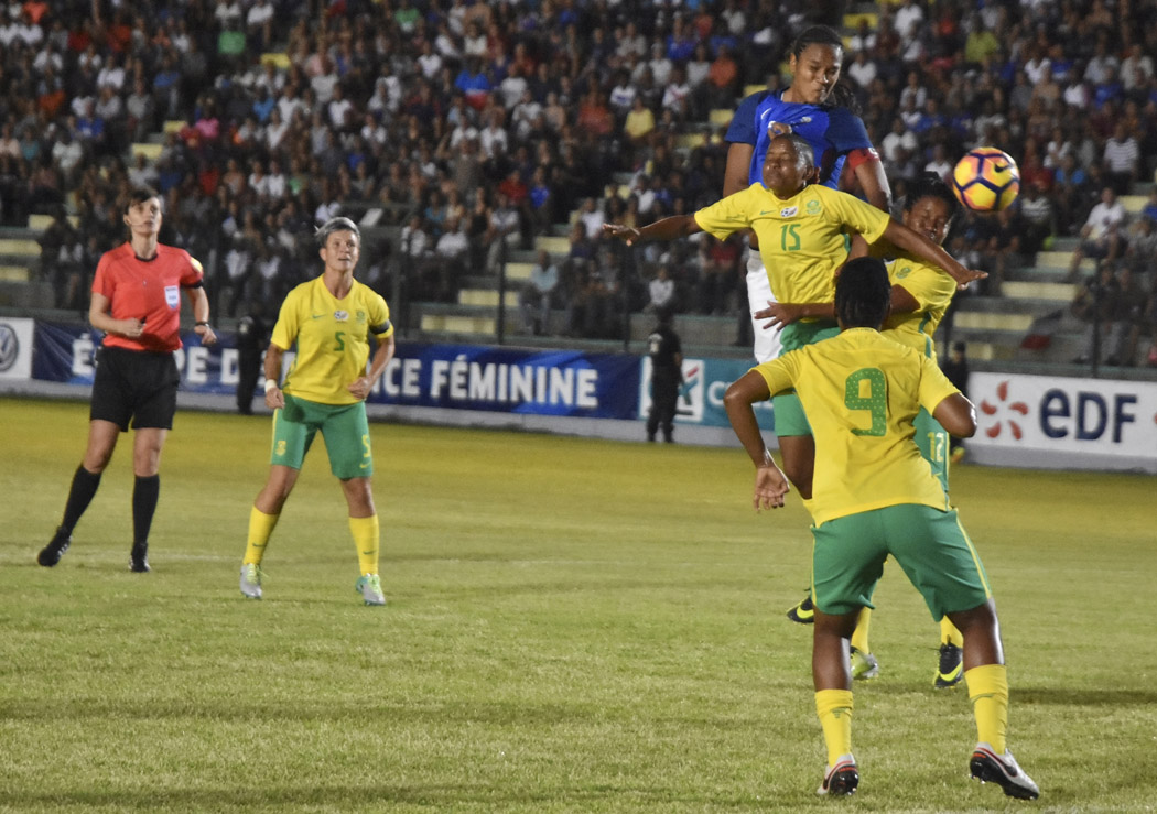 Foot Féminin: Retour en images sur le match France - Afrique du Sud