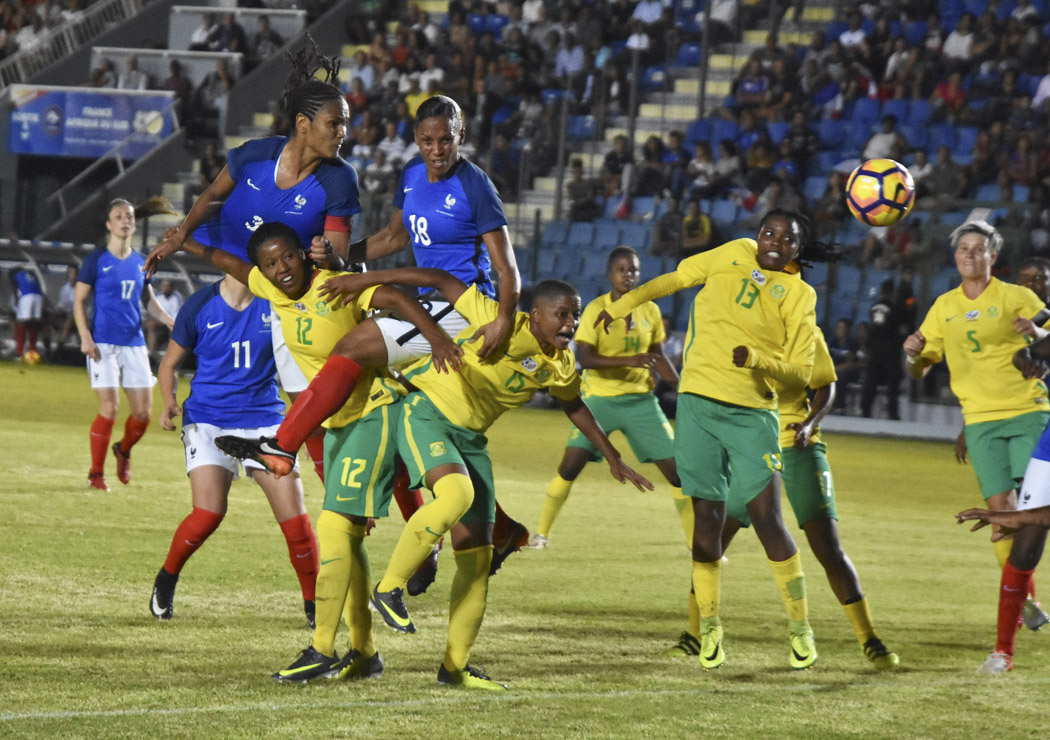 Foot Féminin: Retour en images sur le match France - Afrique du Sud