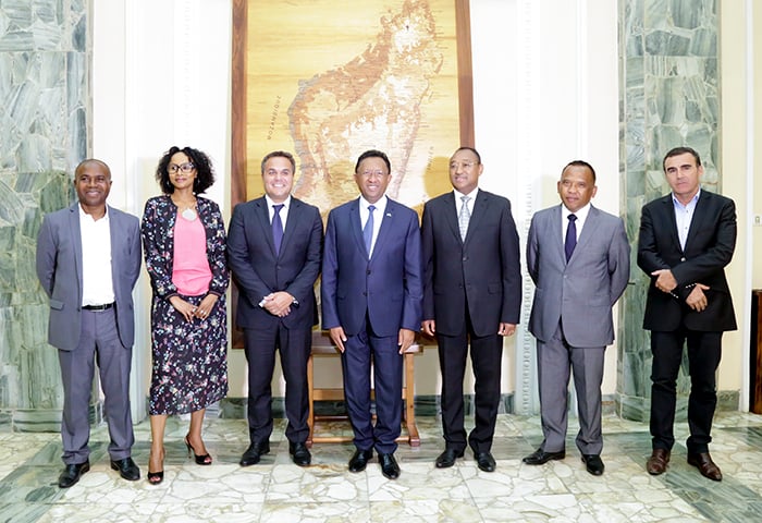 Retour en images: Didier Robert rencontre le Président de la République de Madagascar