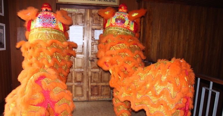 La danse du lion a bien eu lieu