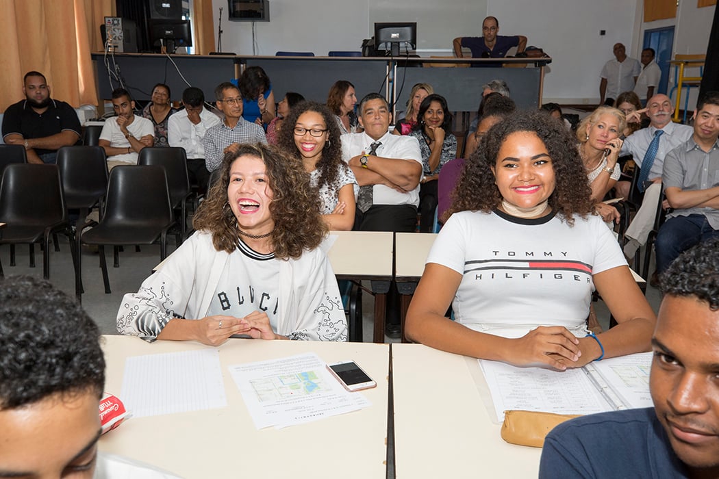 Retour en images : Rencontre avec les élèves et le corps enseignant de 