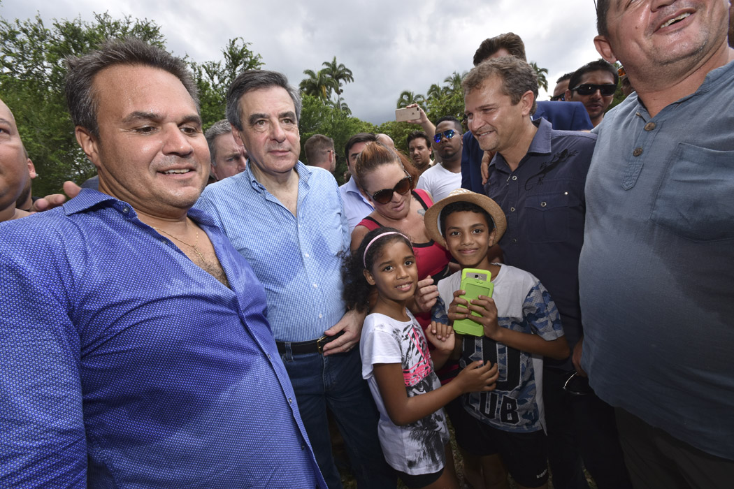 François Fillon : Pique-nique dominical en famille (politique)