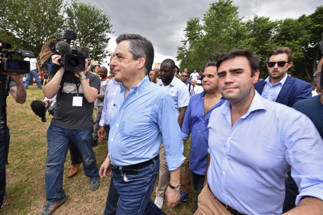 François Fillon : Pique-nique dominical en famille (politique)